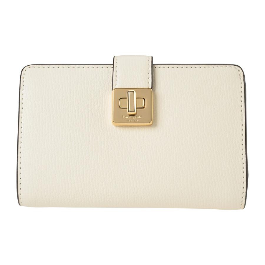 kate spade ケイトスペード ハート 二つ折り 財布 ホワイト kate spade