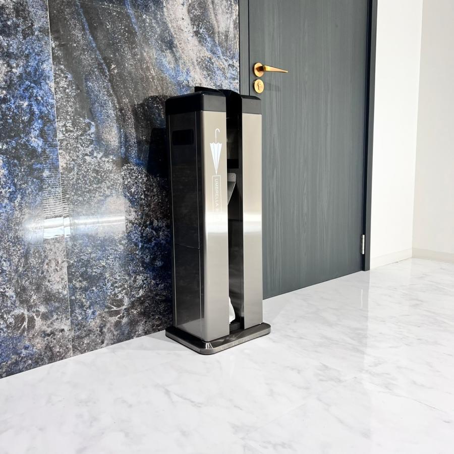 傘スポンSlim 傘袋スタンド 傘袋 自動 スタンド 傘袋自動装着スタンド