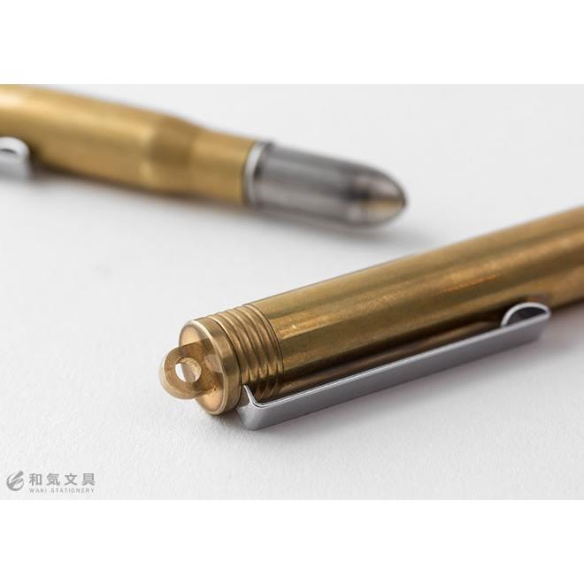 TRAVELER'S COMPANY（トラベラーズカンパニー） ブラス 万年筆 無垢