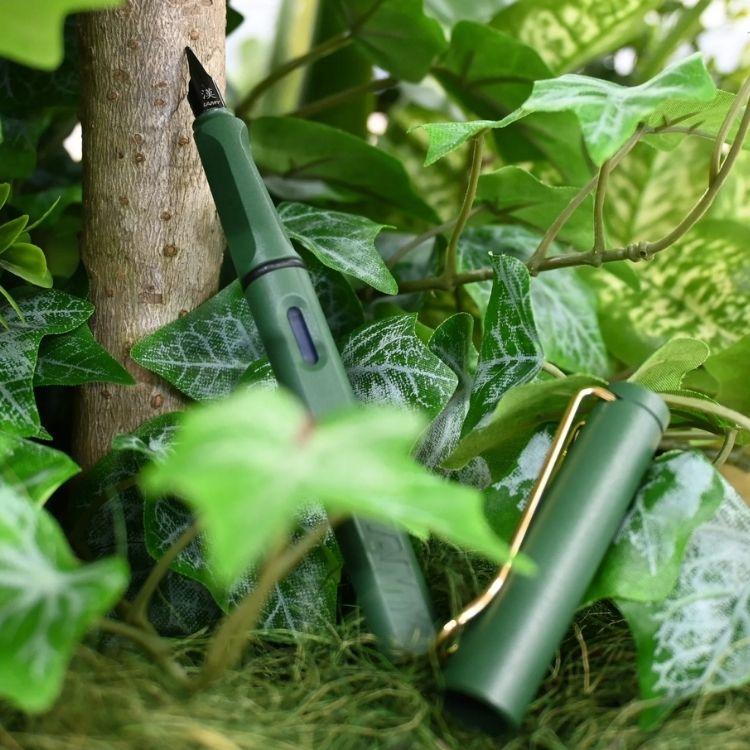 Lamy 限定 グリーン 漢字ニブ（箱付き） LAMY [ インクカートリッジ