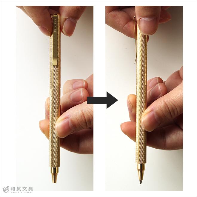 ノックス(サクラクレパス) プロッター PLOTTER 真鍮ボールペン / 誕生