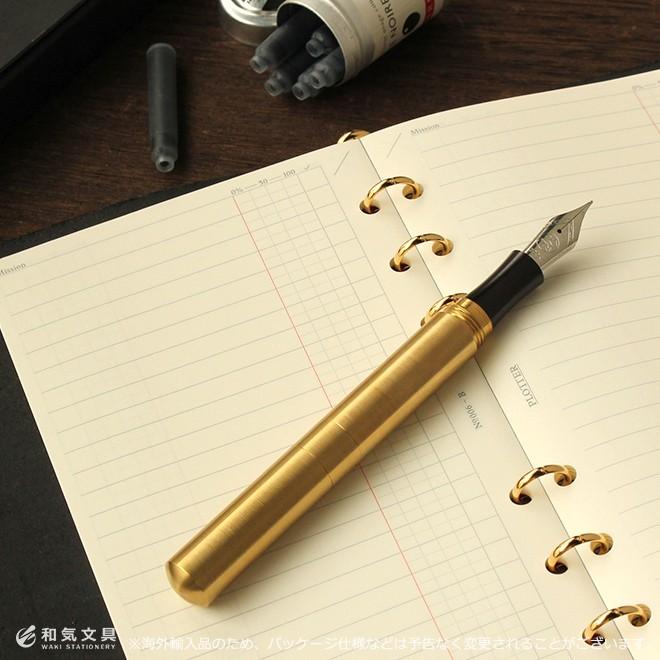 万年筆 真鍮 ショーン・デザイン ポケットシックス ブラス Pocket Six