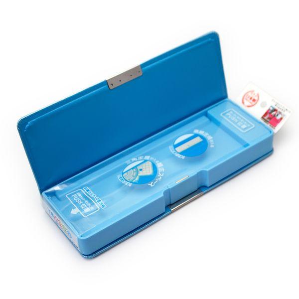 クツワ クラリーノ はねかる 2ドア 両利き ペンケース マチック パール