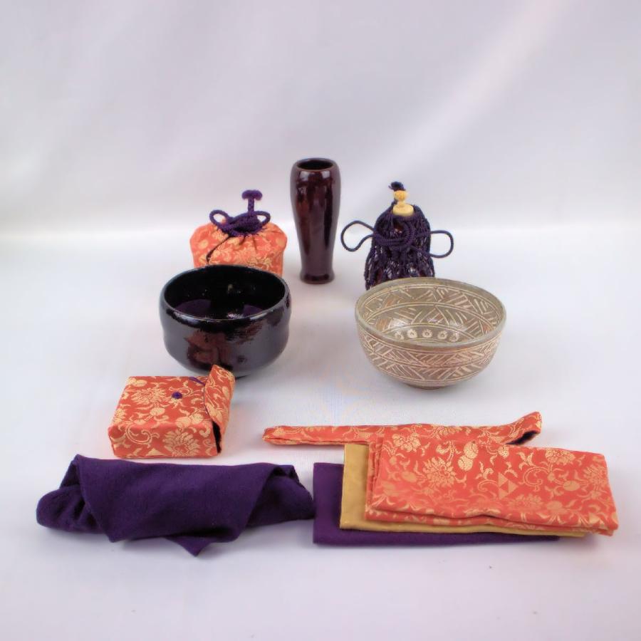 御所籠』セット一式 「御所篭」 茶道具 茶籠 セット一式 茶道具、御所