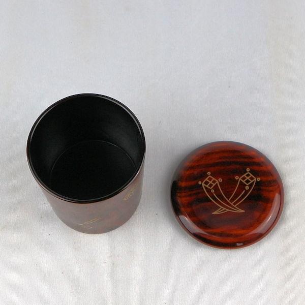 茶道具 棗 「宝盡蒔絵 末広棗」 宗廣作 共箱付 : 文枝堂Yahoo