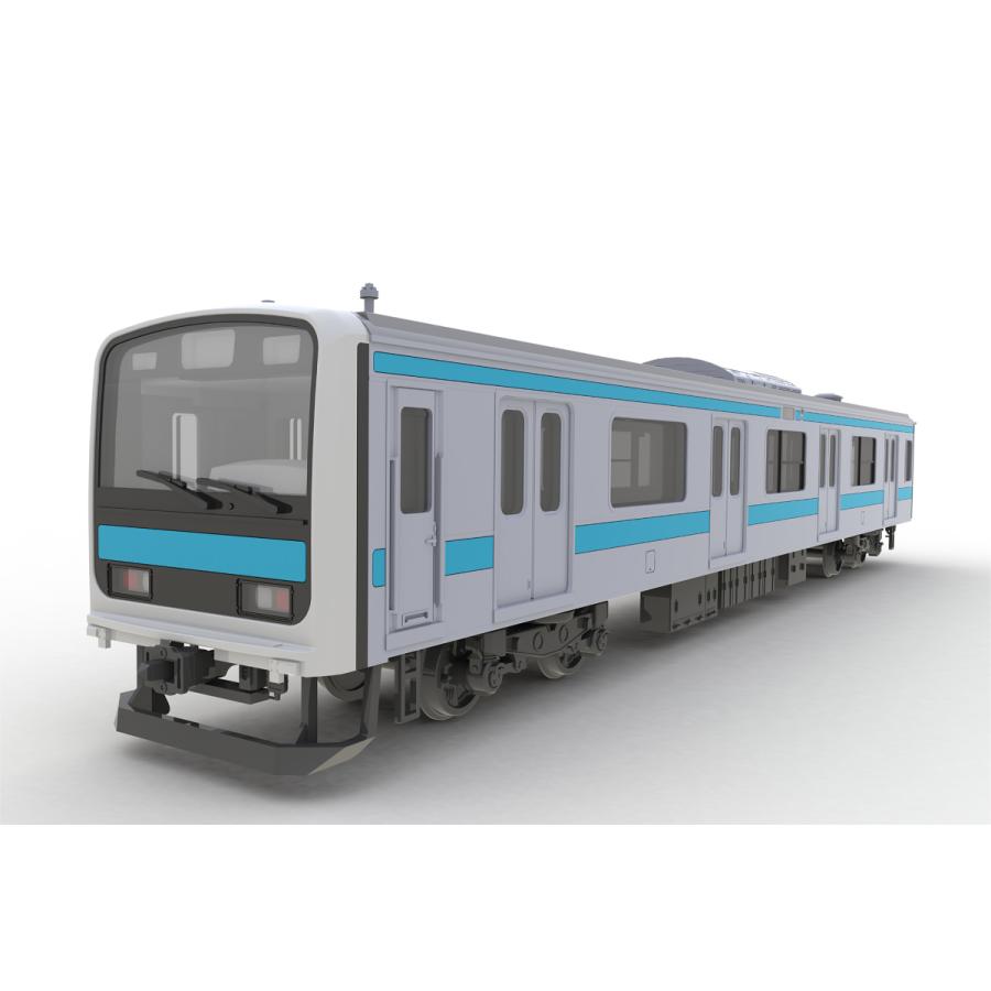 PLUM 1/80 クハ209・クハ208 プラスチックキット PLUM 1/80 JR東日本