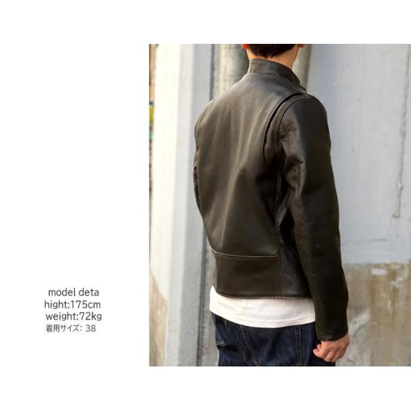 Schott N.Y.C（ショット） Schott 659US カフェレーサージャケット 茶
