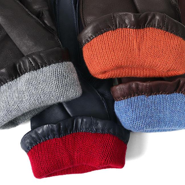 DENTS ドライビンググローブ バイクグローブ ヘアシープレザー