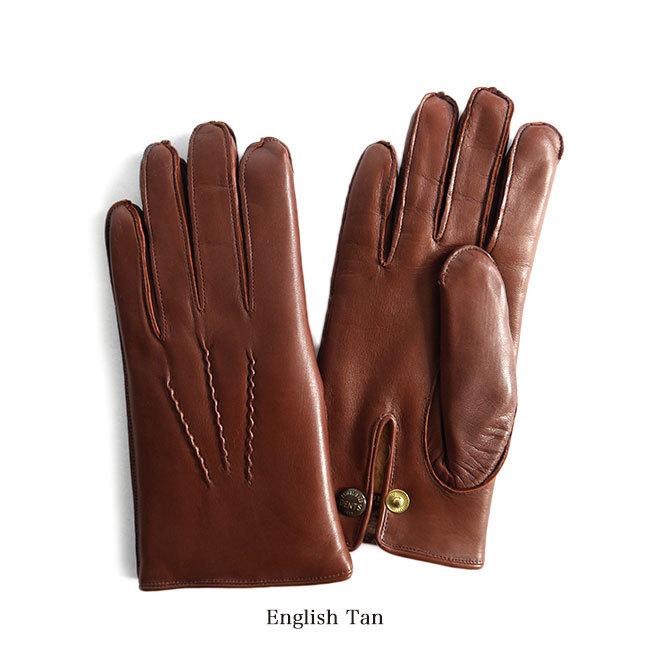 DENTS デンツ 内ファー レザーグローブ ブラウン DENTS デンツ 内