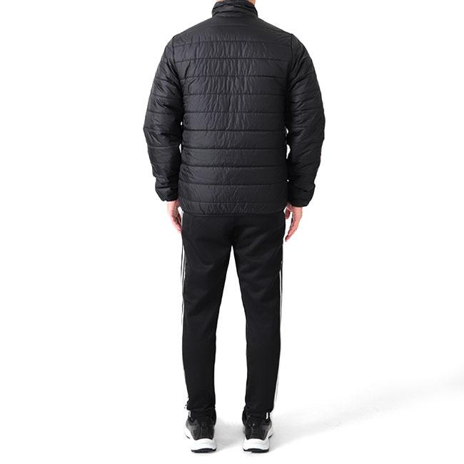 adidas アディダス 3ライン スタンドカラー キルティングジャケット