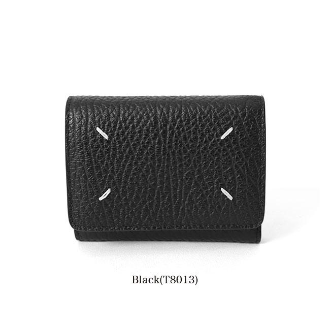 Maison Margiela メゾンマルジェラ グレインレザー 三つ折り 財布