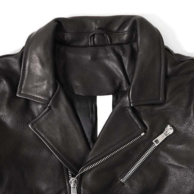 GIORGIO BRATO ジョルジオブラット ラムレザー ダブルライダース