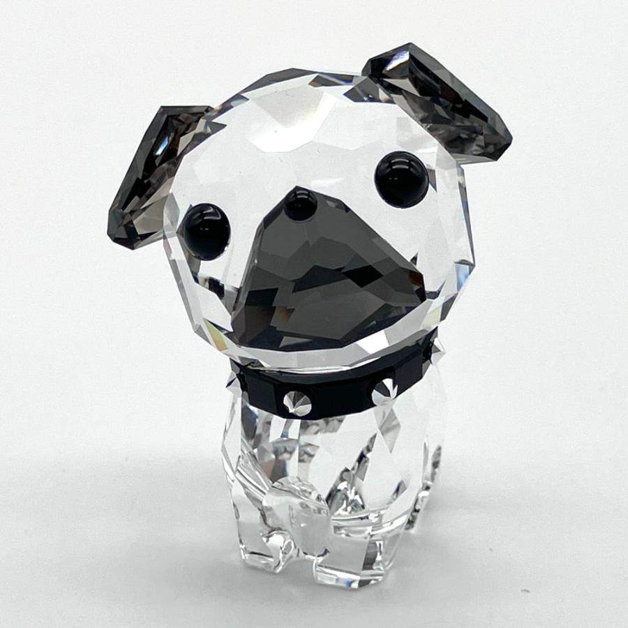 新品限定 SWAROVSKI スワロフスキー パグ PUG フィギュリン 置物 最高