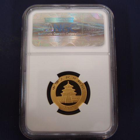 中国 パンダ金貨1／4オンス 2007年 : Gold Tohki - 通販 - Yahoo