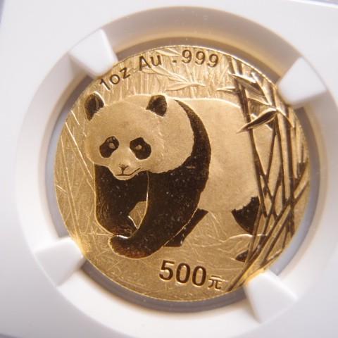 中国 パンダ金貨1オンス 2001年 MS68 : Gold Tohki - 通販 - Yahoo