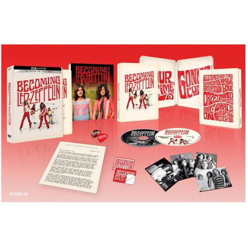 BECOMING LED ZEPPELIN (Steelbook)(2025/11/21発売) (輸入盤UHD)(新品