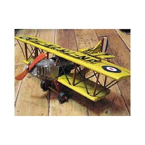 ブリキのおもちゃ 飛行機 複葉機 JN-7H : アメリカン雑貨のグッズ