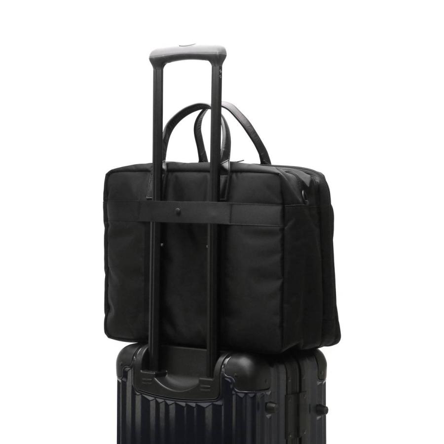 未使用級✨ポータータイム オーバーナイト 2way ボストン 3層 A4ブラック