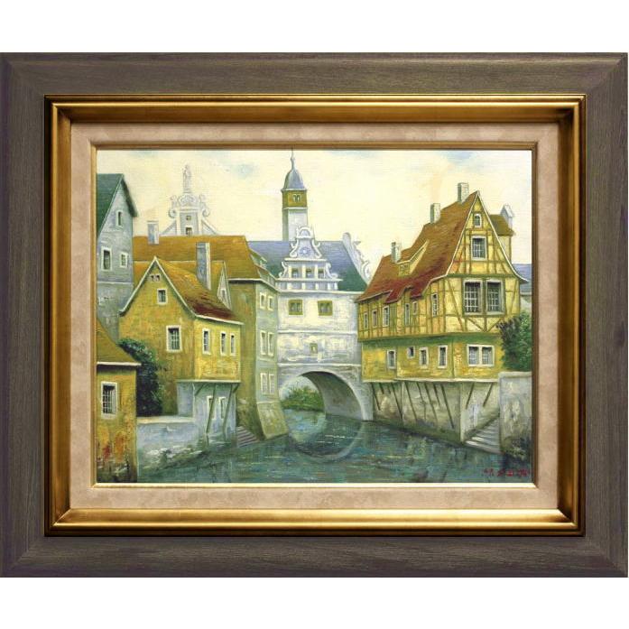 ☆美瑛・セブンスターの大木・肉筆油彩画・F6キャンバス ☆美瑛