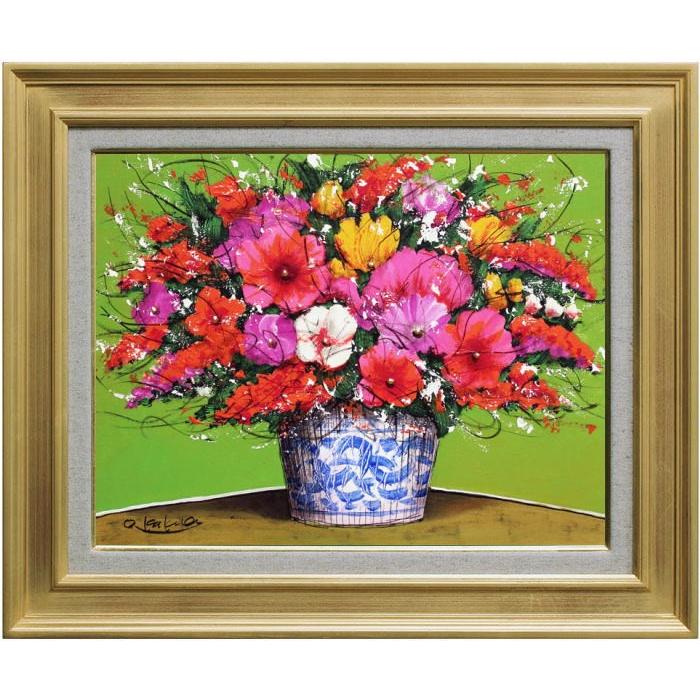 ほこのきしんきち かぼちゃ 油彩額 真作 500x0.jpg