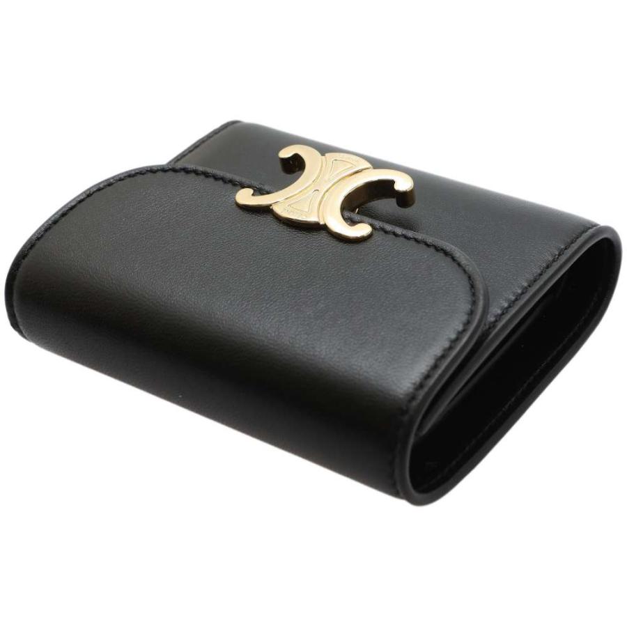 セリーヌ 三つ折り財布 トリオンフ スモールウォレット カーフスキン