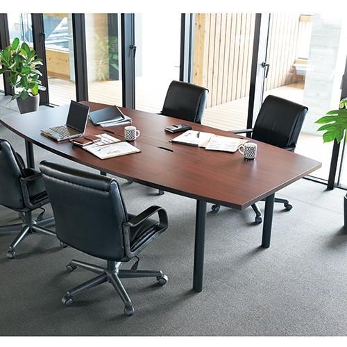 アール・エフ・ヤマカワ 会議テーブルセット W2400×D1200 RFPC-200とお