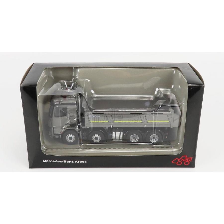 NZG 1/50 Mercedes Benz Actros 4151 8x4 MEILLER KIPPER グレー