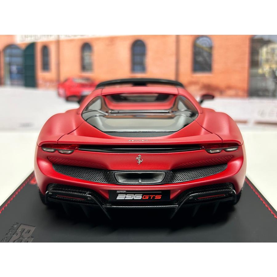 B.B.R BBR 1/18 Ferrari 296 GTS Rosso F1-75 カーボンホイール