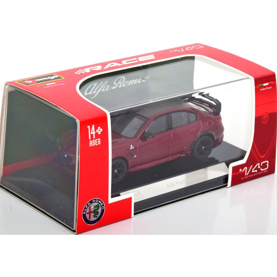 Bburago（ブラーゴ） burago 1/43 Alfa romeo Giulia GTAm レッド