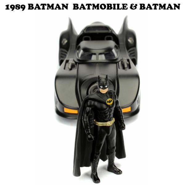 JADATOYS 1/24 1989 BATMAN BATMOBILE W/BATMAN バットモービル jada