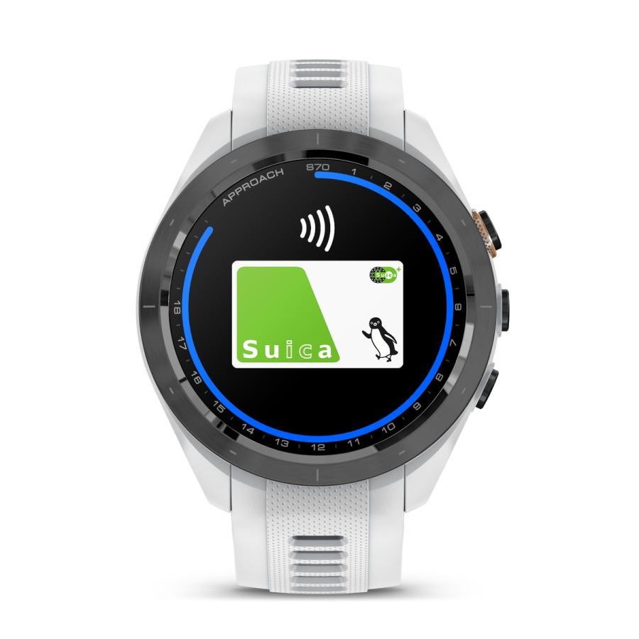 Garmin Approach S70 42mm GPSナビ ホワイト Approach S70 42mm