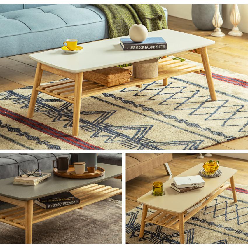 テーブル センターテーブル ローテーブル 105 幅105cm 折りたたみ式