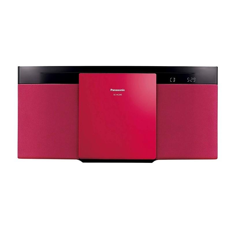 Panasonic（パナソニック） ミニコンポ Bluetooth対応 レッド SC-HC295