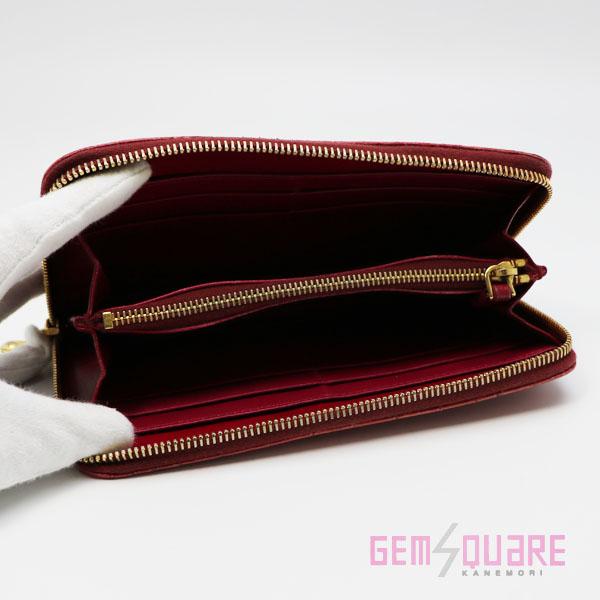 miu miu（ミュウミュウ） 【値下げ交渉可】MIUMIU ラウンドファスナー