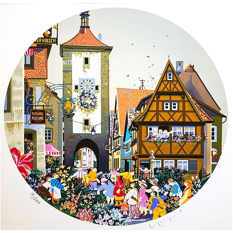 ヒロ・ヤマガタ【日常シリーズ／5枚セット】シルクスクリーン／直筆