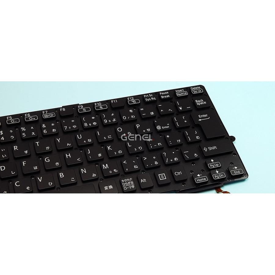 VAIO SONY純正 VAIO用 バックライト付き日本語キーボード ブラック