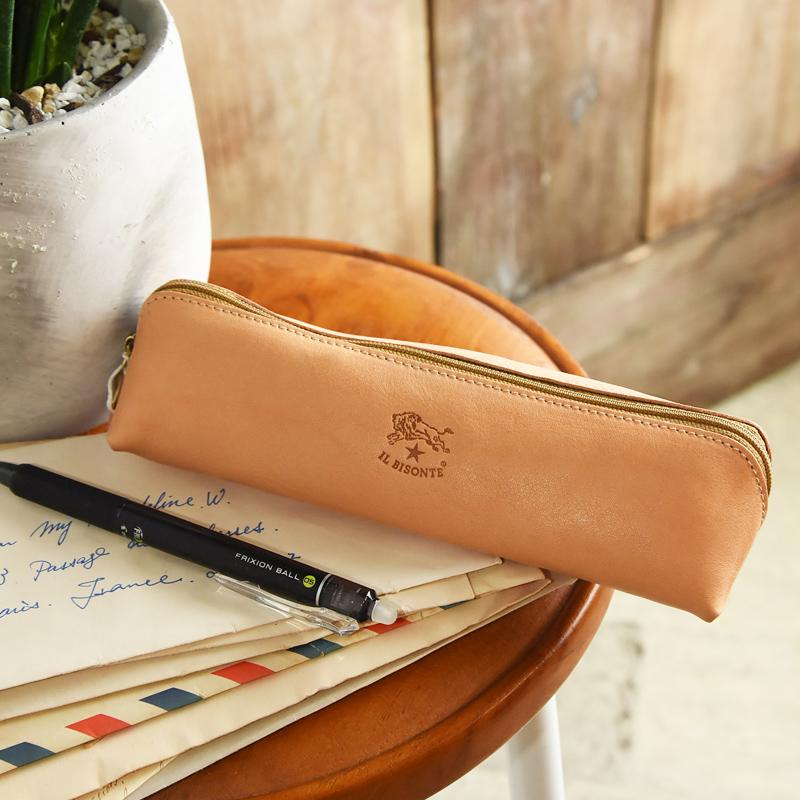 IL BISONTE（イルビゾンテ） 国内正規取扱店 レザー ペンケース