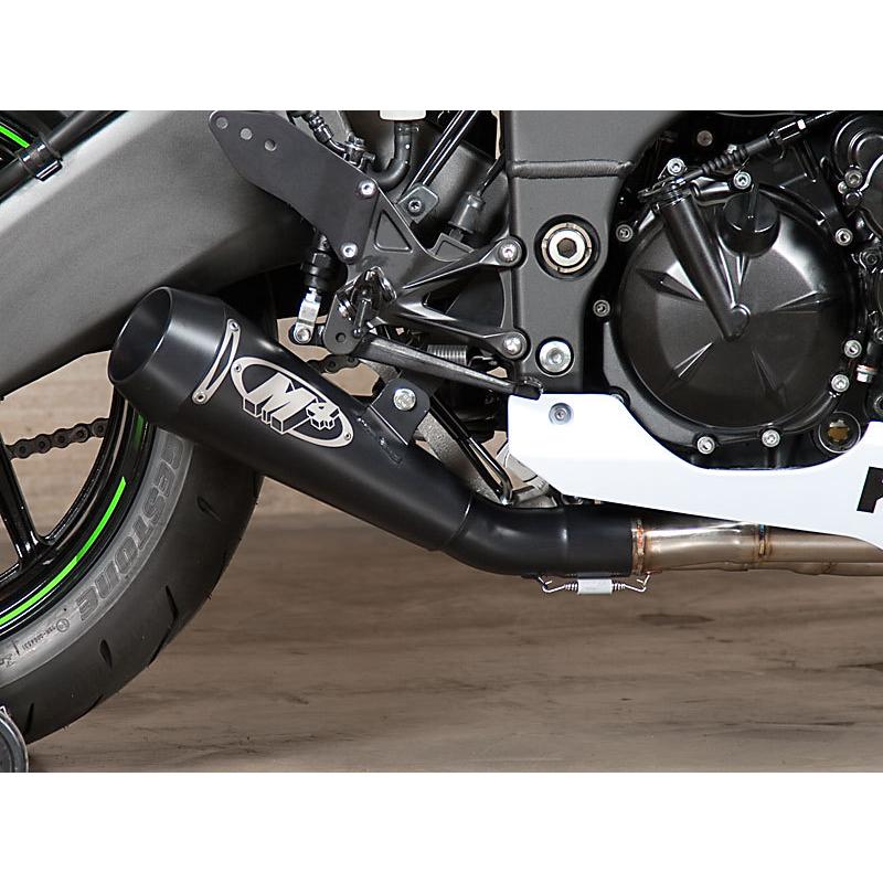 M4 Exhaust Kawasaki ZX-10R 08-10 フルシステム GP ブラック