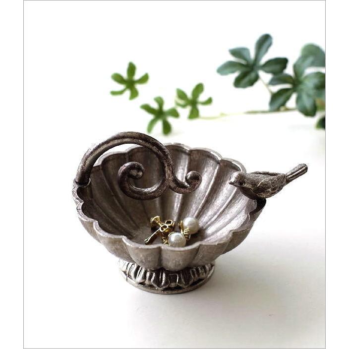 トレー トレイ おしゃれ 小物入れ 小鳥 バード プレート アイアン