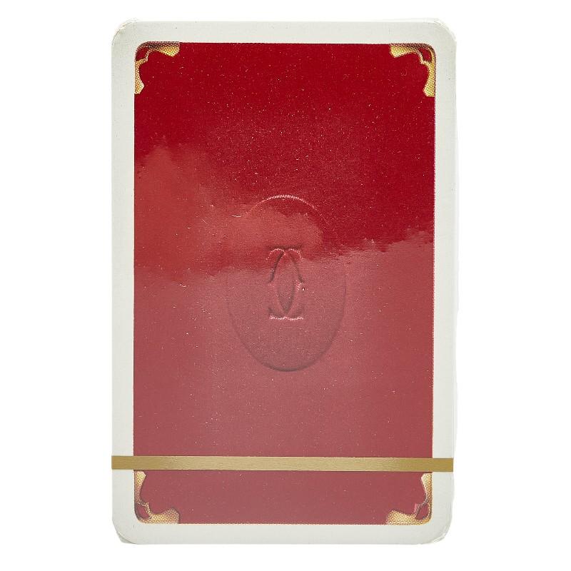 Cartier（カルティエ） トランプ カード 2組セット ホワイト レッド 紙