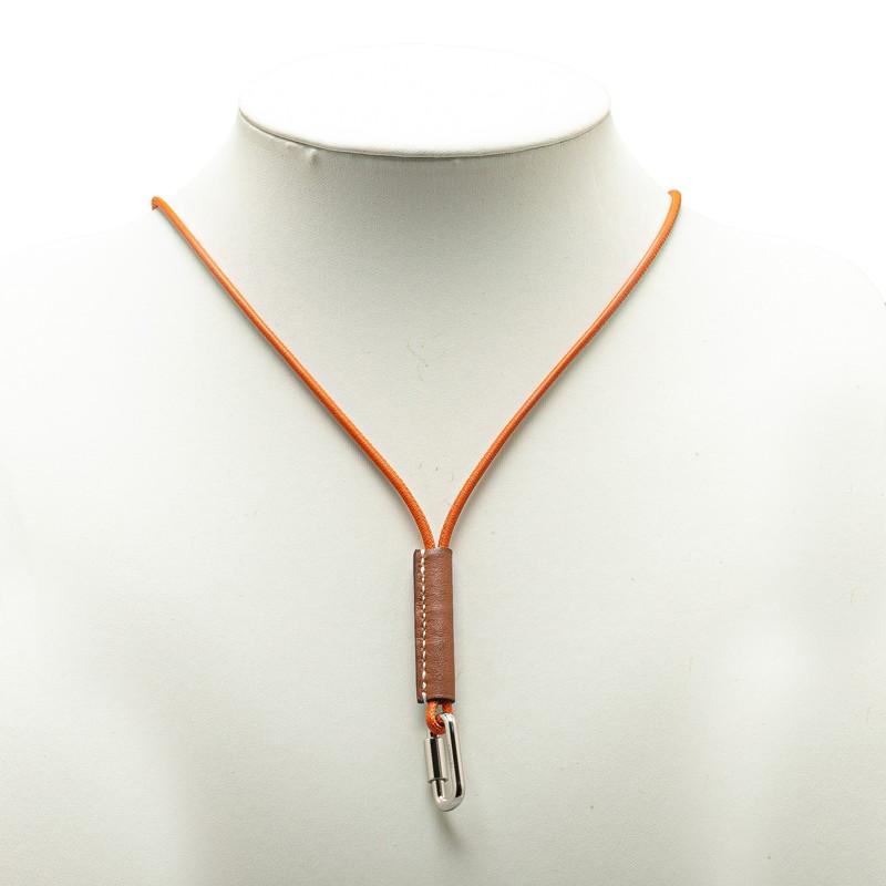 専用！【正規品】HERMES エルメス ネックストラップ オレンジ 新品
