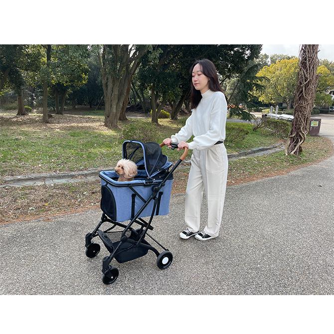 犬 ドッグ ペットカート ドッグカート ペットキャリー Wanyanya わにゃ