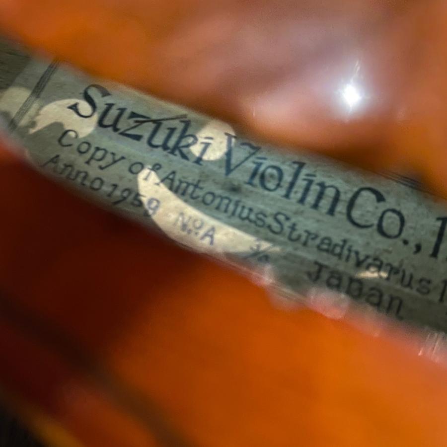 弦楽器 Suzuki NO.500 Copy of Stradivarius 3/4 Suzuki NO.500 Copy