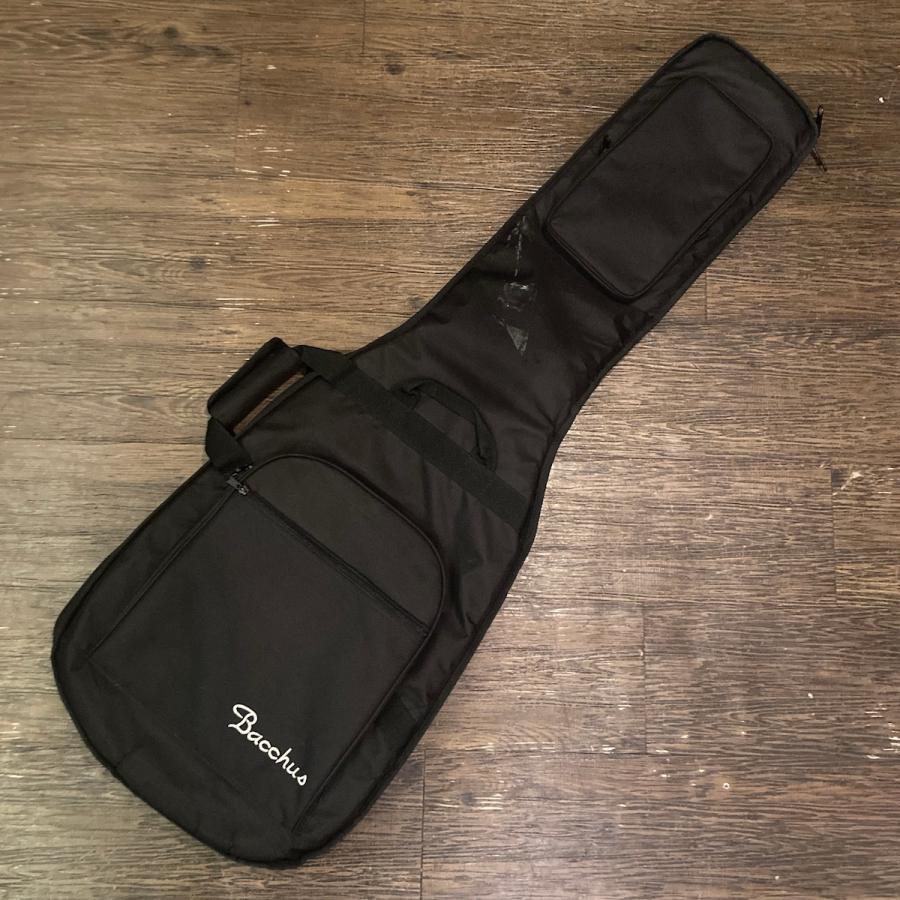 バッカス Bacchus エレキギター ソフトケース付き ブラック 黒