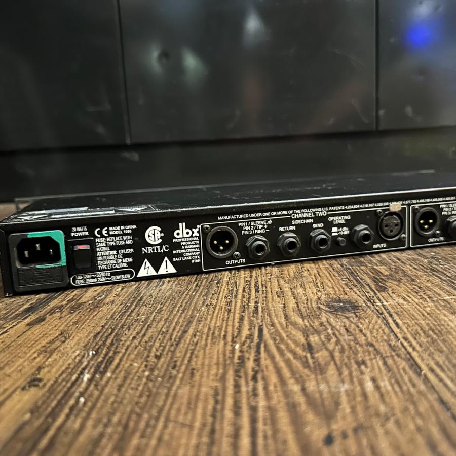 dbx 1066 Compressor Limiter Gate 2ch コンプレッサー PA
