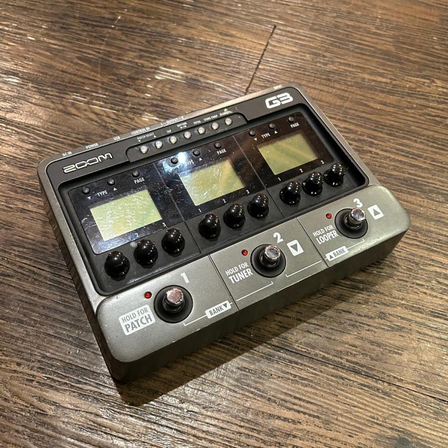 ZOOM G3 ギターマルチエフェクター zoom G3(エレキギター、マルチ