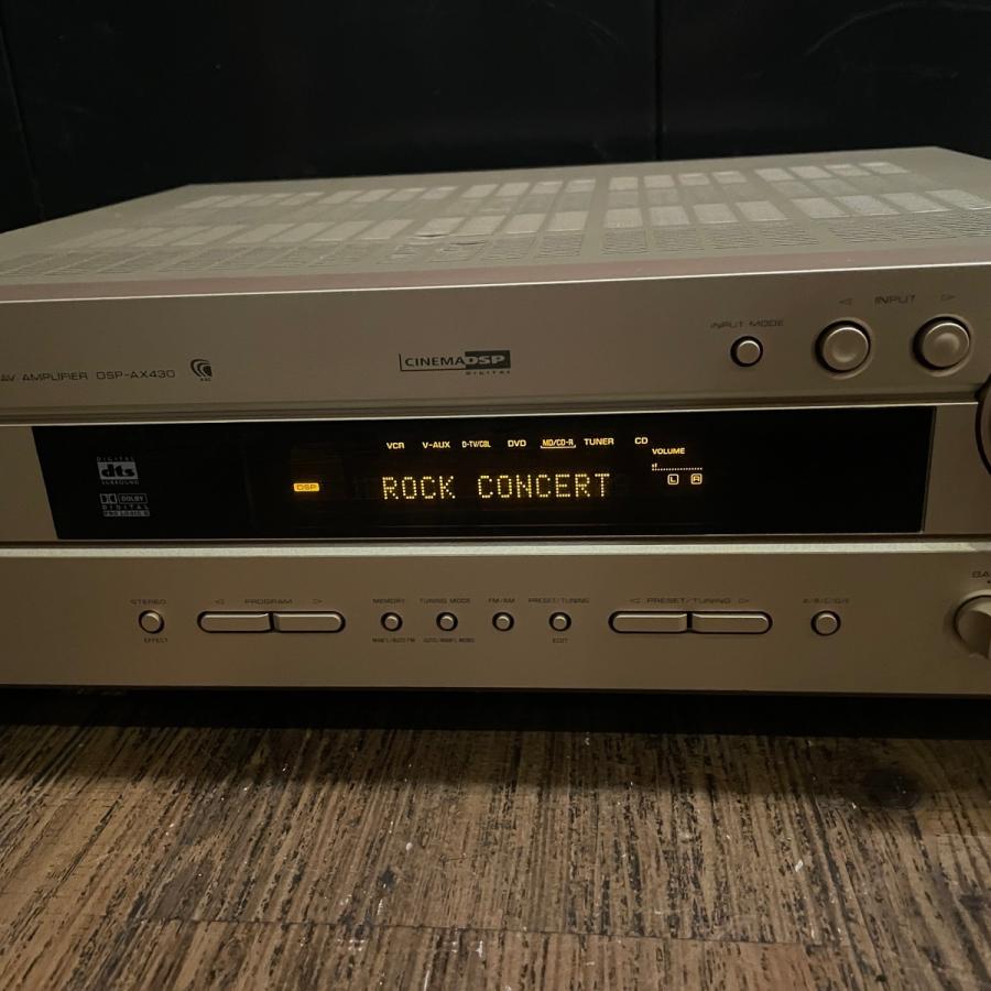 美品】YAMAHA AVアンプ DSP-AX430 リモコン付き 送料無料 YAMAHA