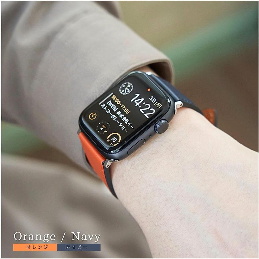 アップルウォッチ バンド 革 レディース エルメス 38mm 40mm 41mm 42mm