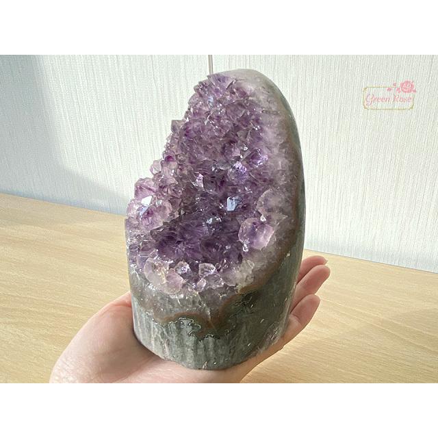 アメジストドーム 天然石 パワーストーン 紫水晶 置物 約27㎏ 天然石