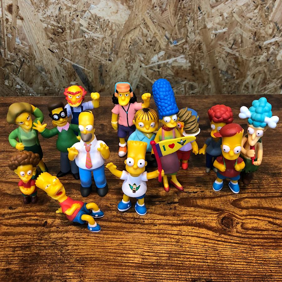 シンプソンズ フィギュア 14体セット SIMPSONS アメリカン雑貨 : GS